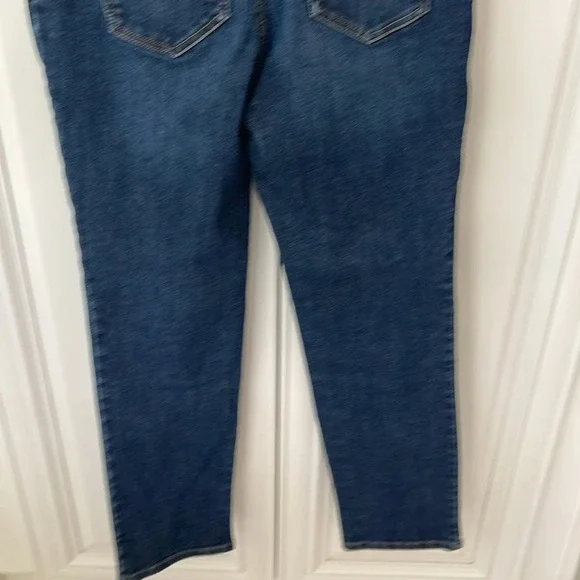 Gloria Vanderbilt blue denim jeans pants size 6p petite Amanda high rise - Picture 5 of 10